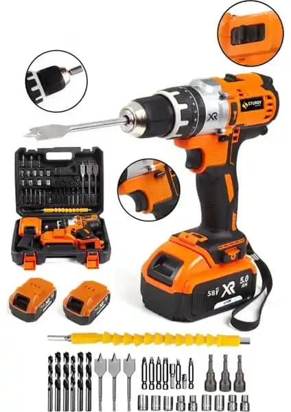 Sturdy 10MM 21V 5 Pilli Darbeli Matkap ve Su Terazisi Seti İnceleme ve Kullanım İpuçları