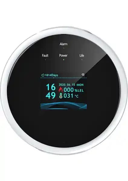 Tuya Sensörlü Akıllı Gaz Alarm Cihazı Güvenlik ve Tespit Teknolojisi Özellikleri