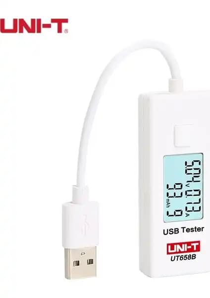 Uni-T UT 658B USB Test Cihazı Güç ve Batarya Performansını Hassas Ölçümle Optimize Edin