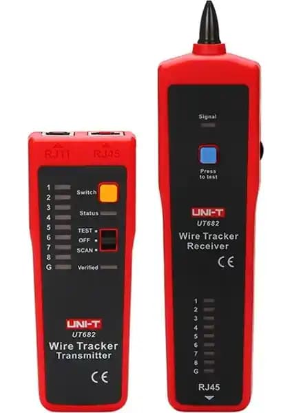 Uni-T UT 682 Kablo Bulucu ve Test Cihazı: Çok Fonksiyonlu ve Güçlü Kablo İzleme Çözümü