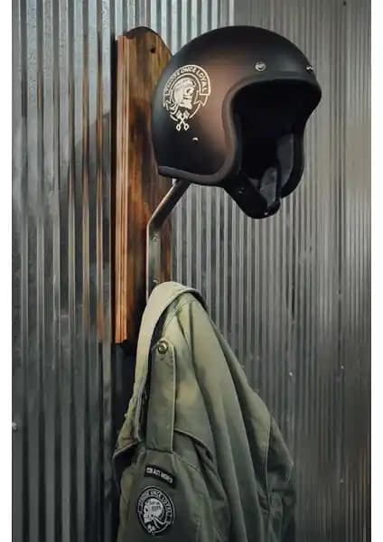 Weblonya Kask Askısı Metal Duvar Askılığı Dayanıklı ve Pratik Çözüm