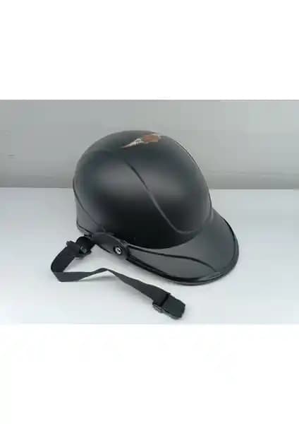 Yerli Üretim Mat Siyah Jokey Motosiklet Kaskı Güvenlik ve Tasarım Özellikleri