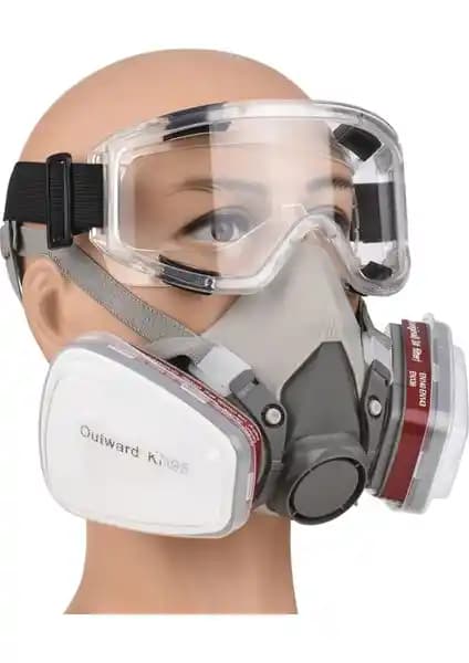 Yongtai Yeniden Kullanılabilir Yarım Yüz Maskesi 6200 Güvenlik ve Konfor Sunar