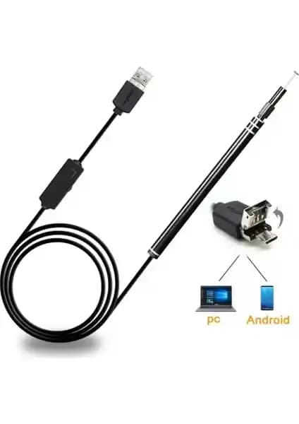 Yüksek Çözünürlüklü 720P Kulak Muayene Endeskop Kamera ile Güvenli ve Pratik Kulak Bakımı