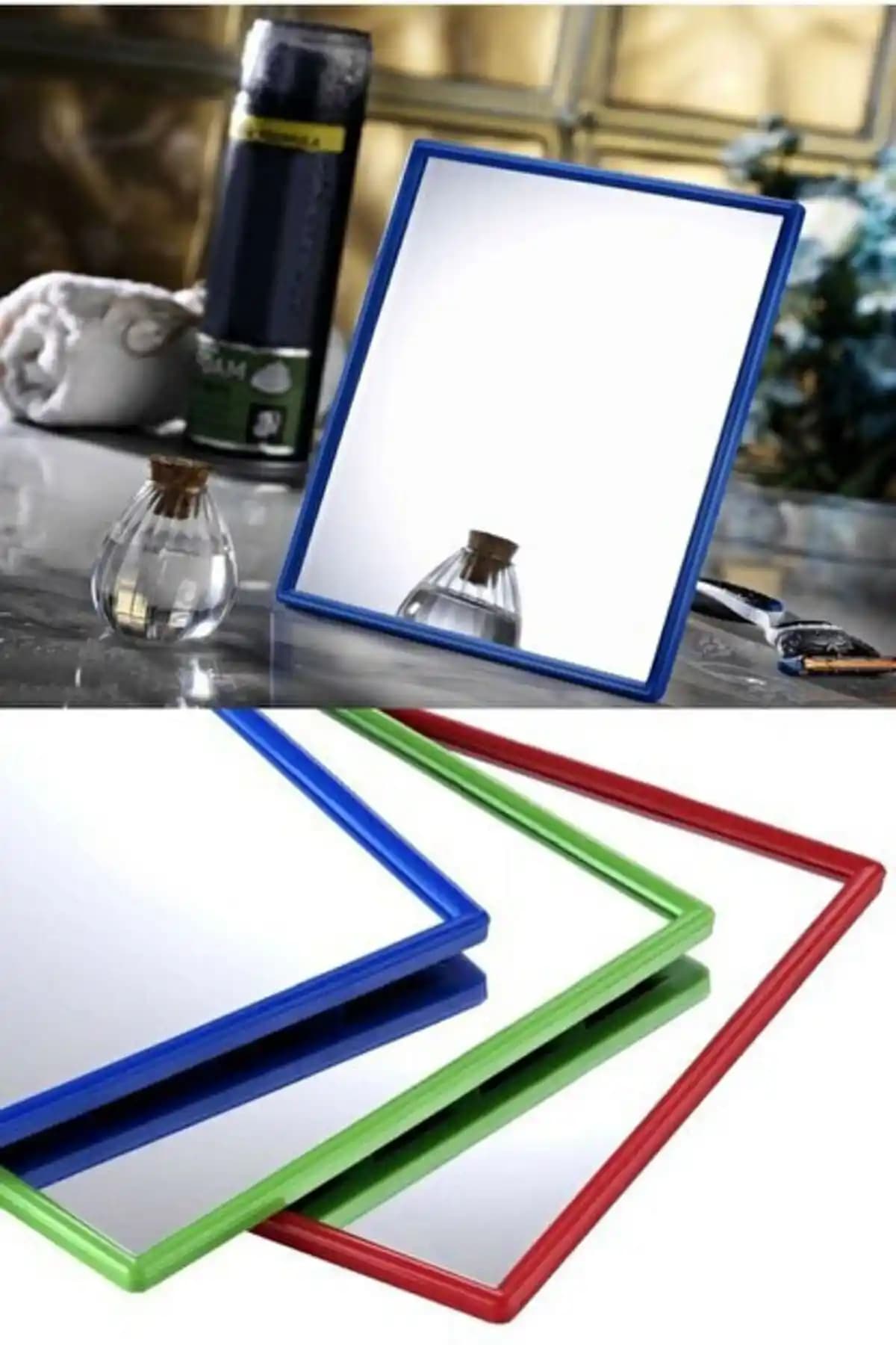 Koçlar Mini Katlanır Ayna: Taşınabilir ve Şık Tasarımlı Pratik Makyaj Aynası