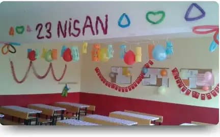 23 Nisan Sınıf Süslemeleri ve Dekorasyon Fikirleri ile Bayramı Renklendirin