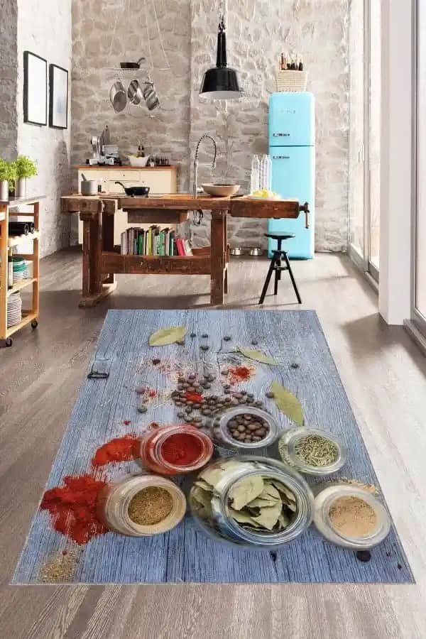 3D Mutfak Halısı ile Modern ve Fonksiyonel Dekorasyon Çözümleri