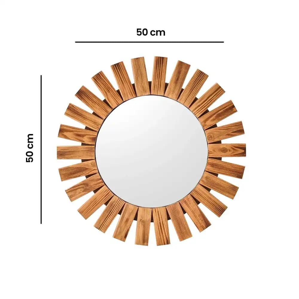 50 cm Yuvarlak Ayna ile Modern ve Şık Dekorasyon Çözümleri