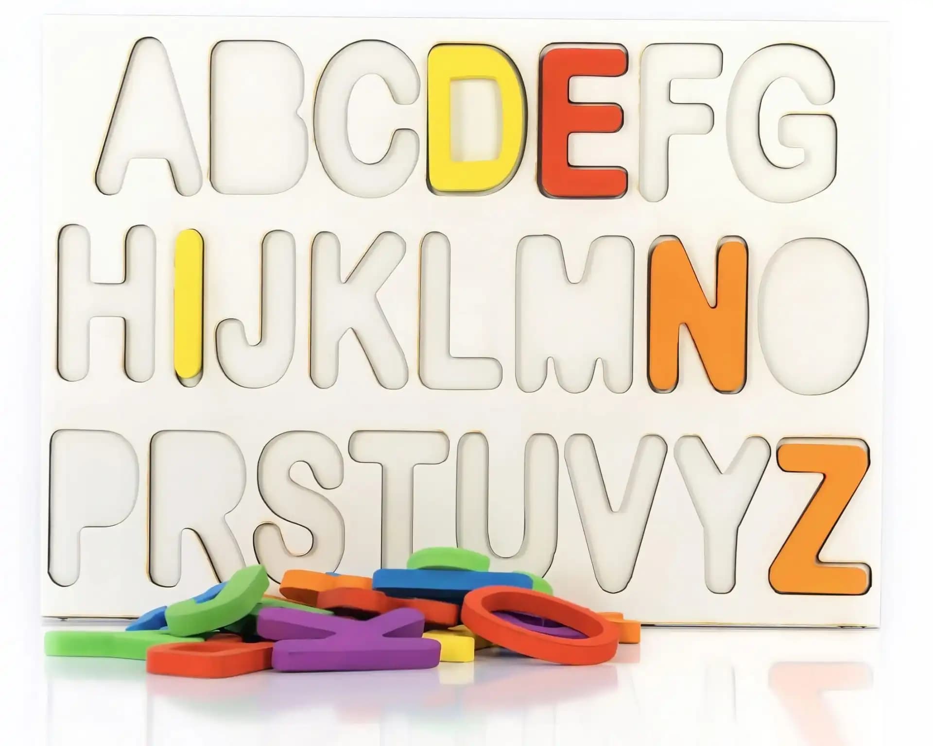 Ahşap Alfabe Puzzle ile Eğitici ve Dekoratif Çocuk Odası Tasarımı