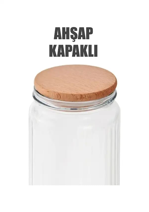Ahşap Kapaklı Cam Kavanozlar ile Doğal ve Şık Dekorasyon Çözümleri