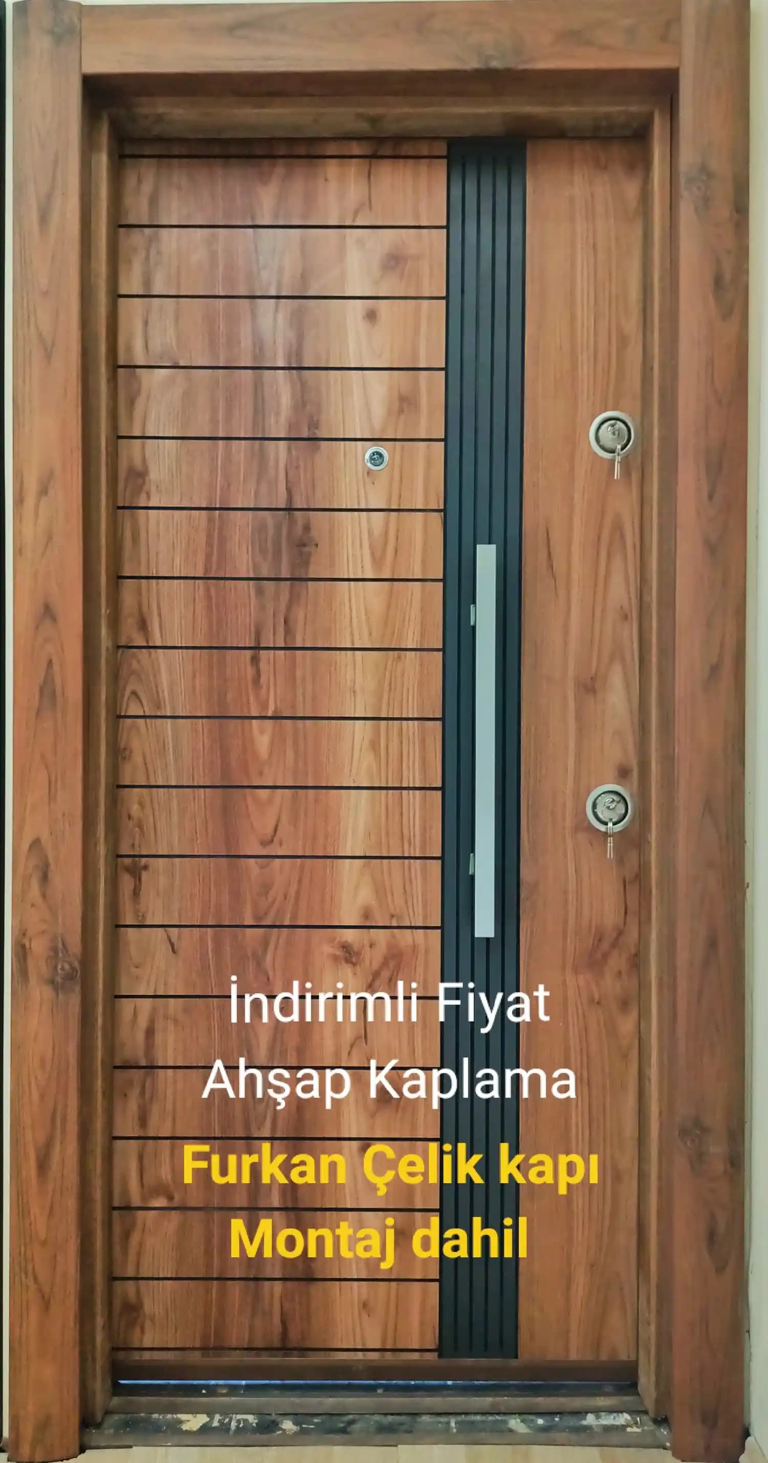 Ahşap Kaplama Çelik Kapılar ile Güvenlik ve Estetiği Bir Arada Yakalamak