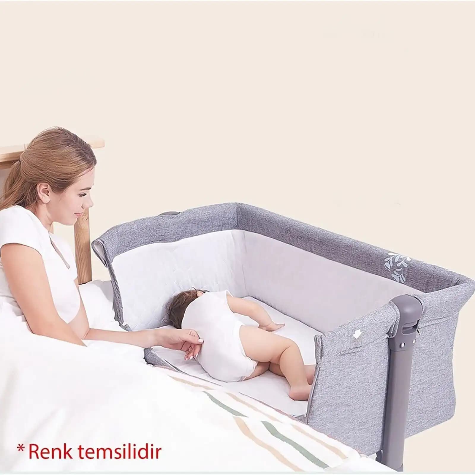 Anne Yanı Beşiği Dekorasyonda Sadelik ve Sıcaklığın Birlikte Yaratılması