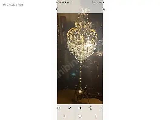 Avize ve Lambader Seçenekleriyle Mekanlarınızı Şık ve Işıltılı Hale Getirin