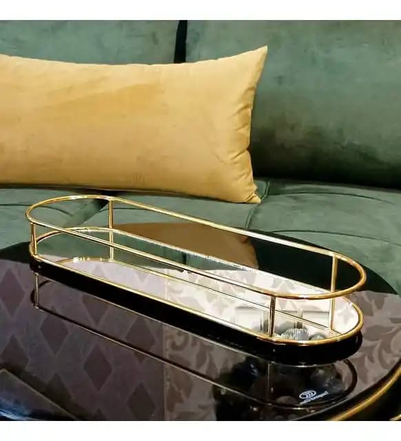 Aynalı Tepsi ile Dekorasyonda Zarafet ve İşlevselliği Bir Arada Yakalayın