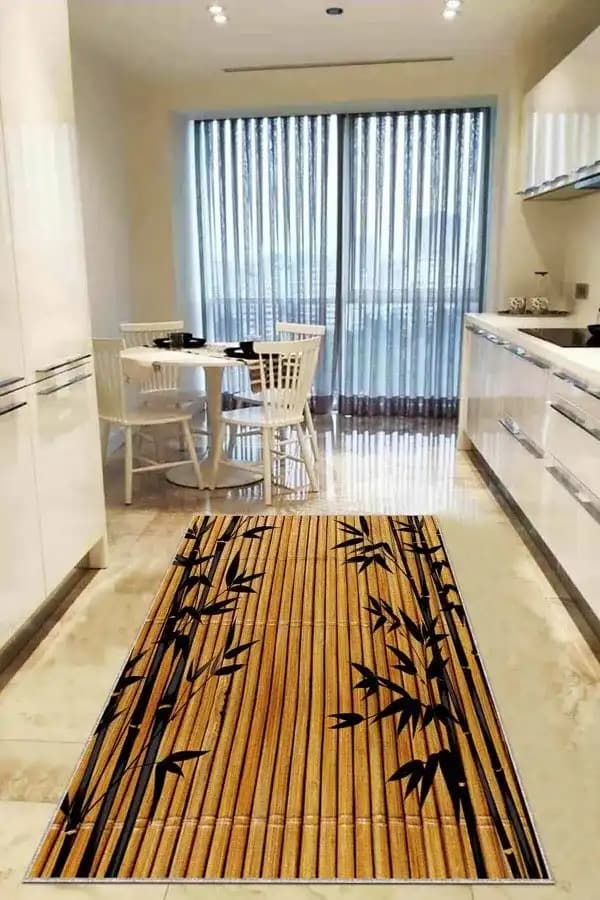 Bambu Mutfak Halısı: Doğal ve Şık Tasarımlarla Sürdürülebilir Dekorasyon Çözümleri