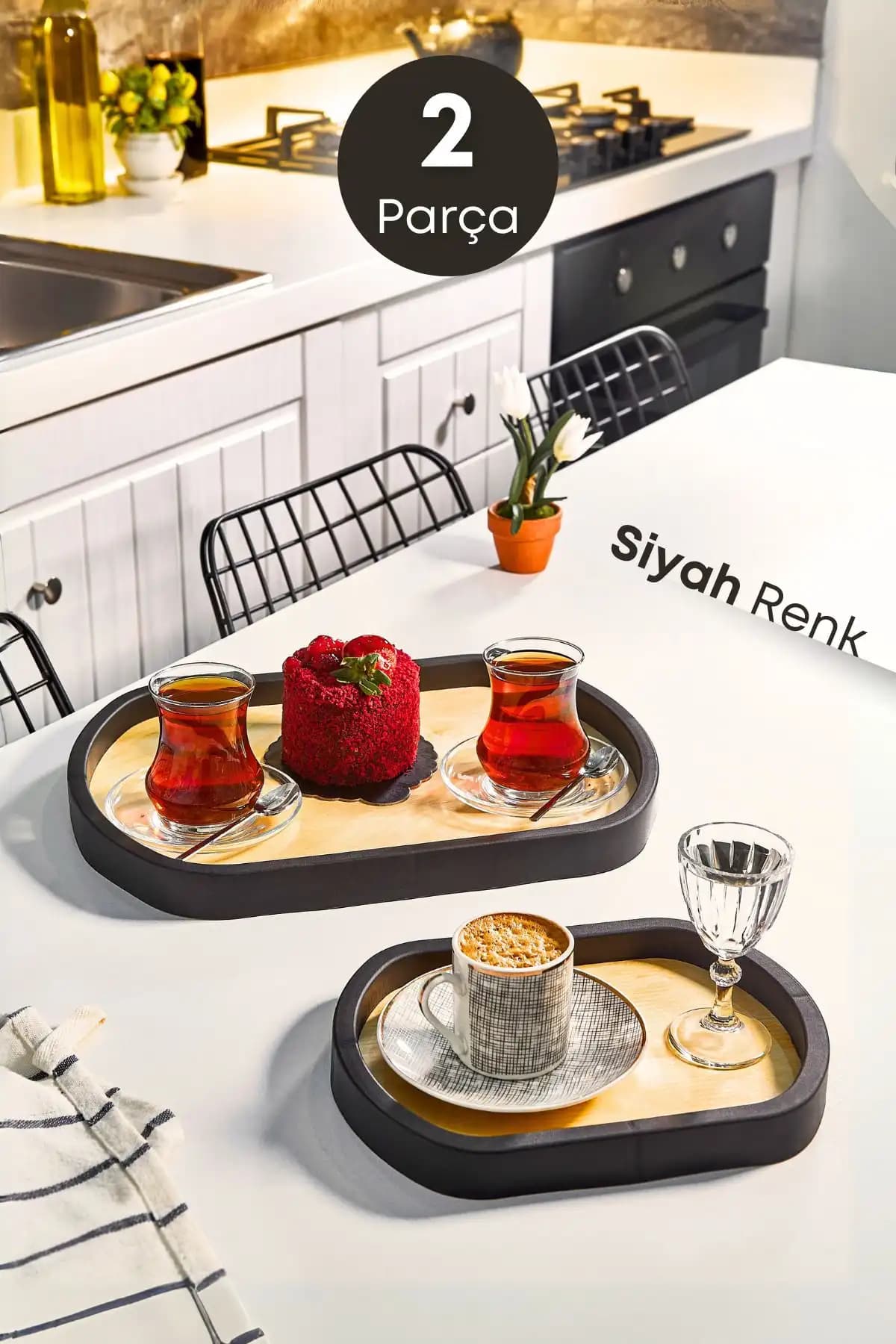 Banyo Dekorasyonunda Şıklık ve Organizasyon İçin Dekoratif Tepsi Seçenekleri