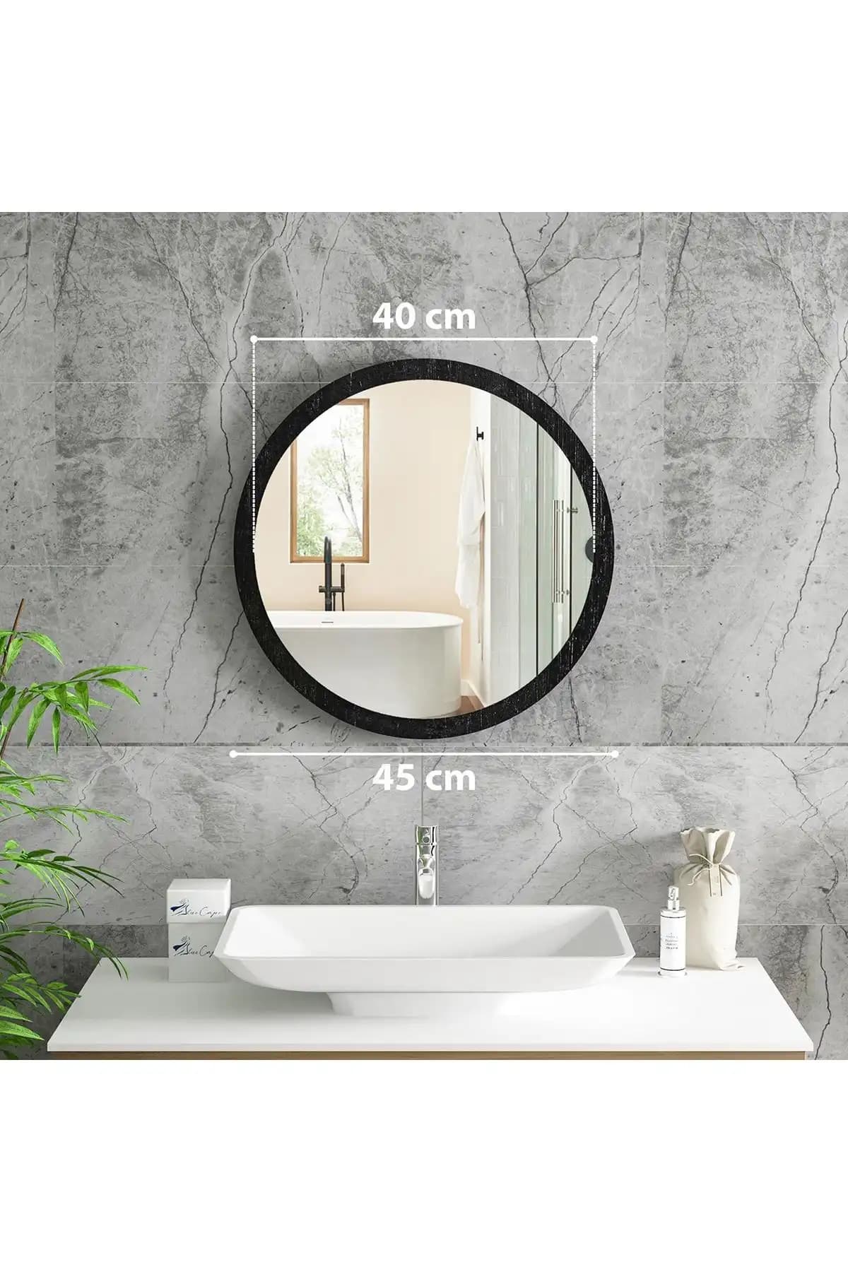 Banyo Dekorasyonunda Yuvarlak Aynaların Estetik ve Fonksiyonel Kullanımı