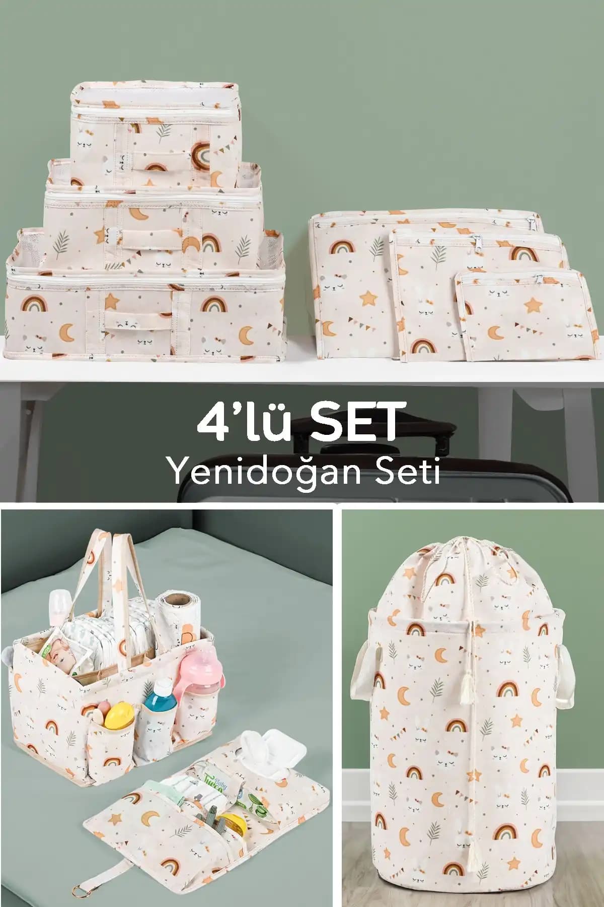 Bebek Çamaşır Sepetleri Dekorasyon ve Fonksiyonelliğin Uyumuyla Şıklık Sağlar