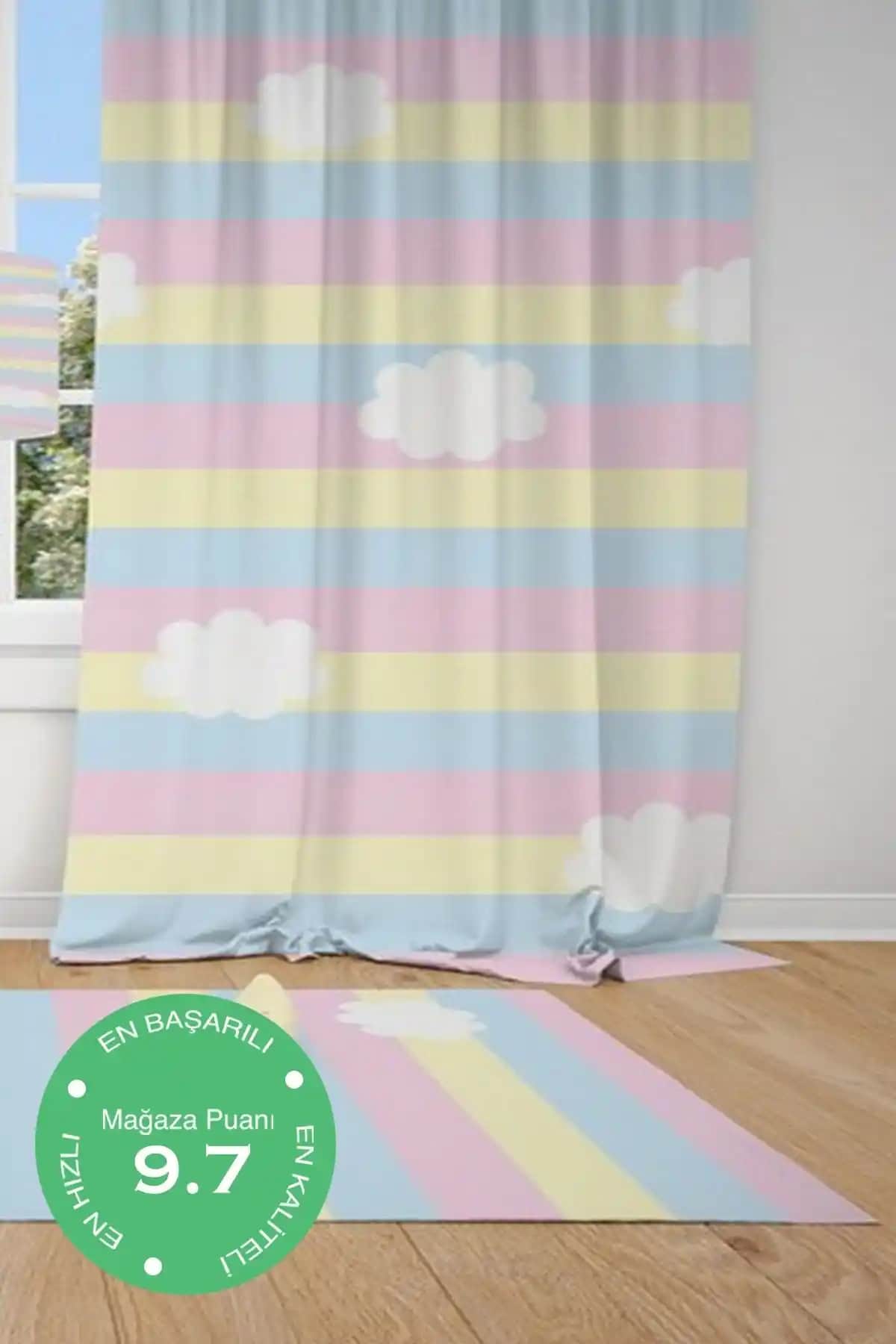 Bebek Odası Dekorasyonunda Halı ve Perde Seçimi ile Güvenli ve Estetik Ortam Oluşturma