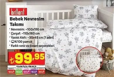 Bebek Odası Dekorasyonunda Şıklık ve Konfor İçin Brillant Nevresim Takımı