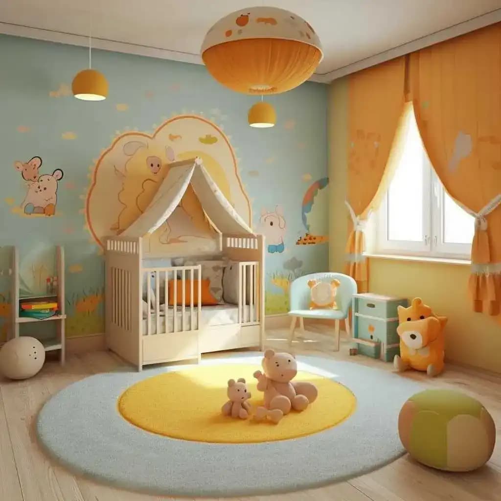Bebek Odası Renk Kartelası: Renklerin Psikolojik ve Dekoratif Önemi