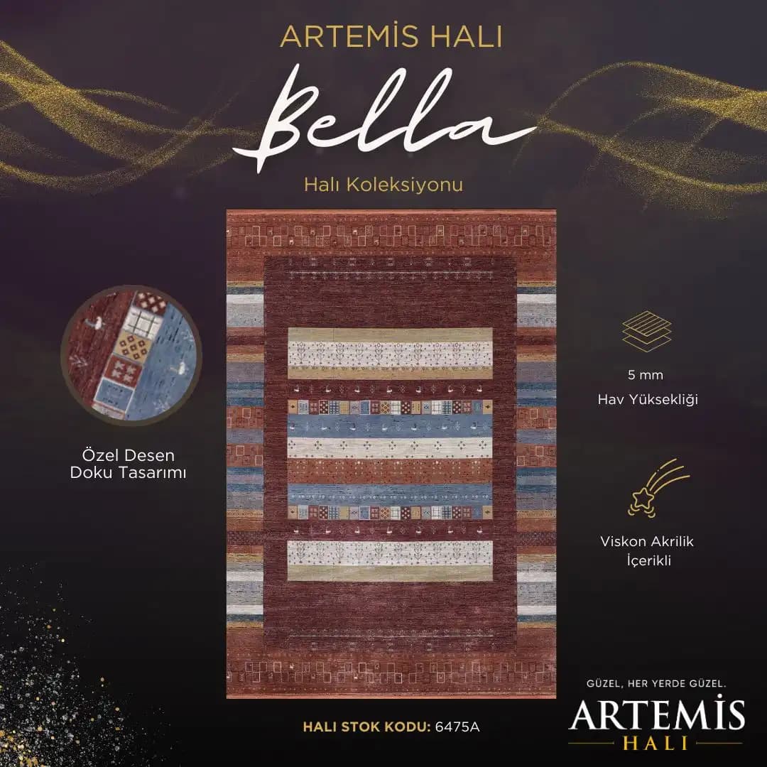 Bella Halı ile Modern ve Şık Ev Dekorasyonunda Fonksiyonellik ve Estetik Buluşması
