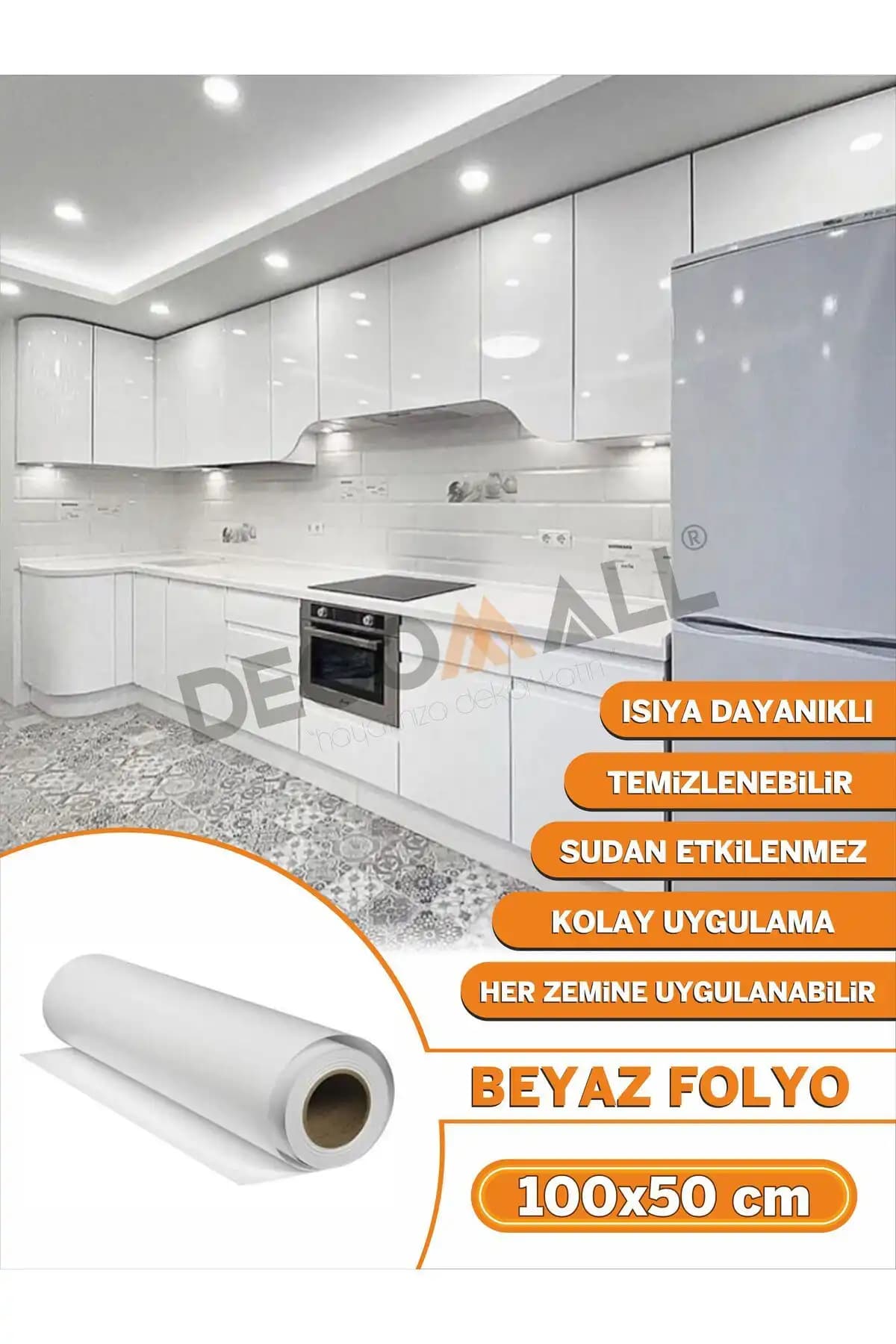 Beyaz Folyo Kaplama ile Modern ve Ekonomik İç Mekan Dekorasyonu Yöntemleri