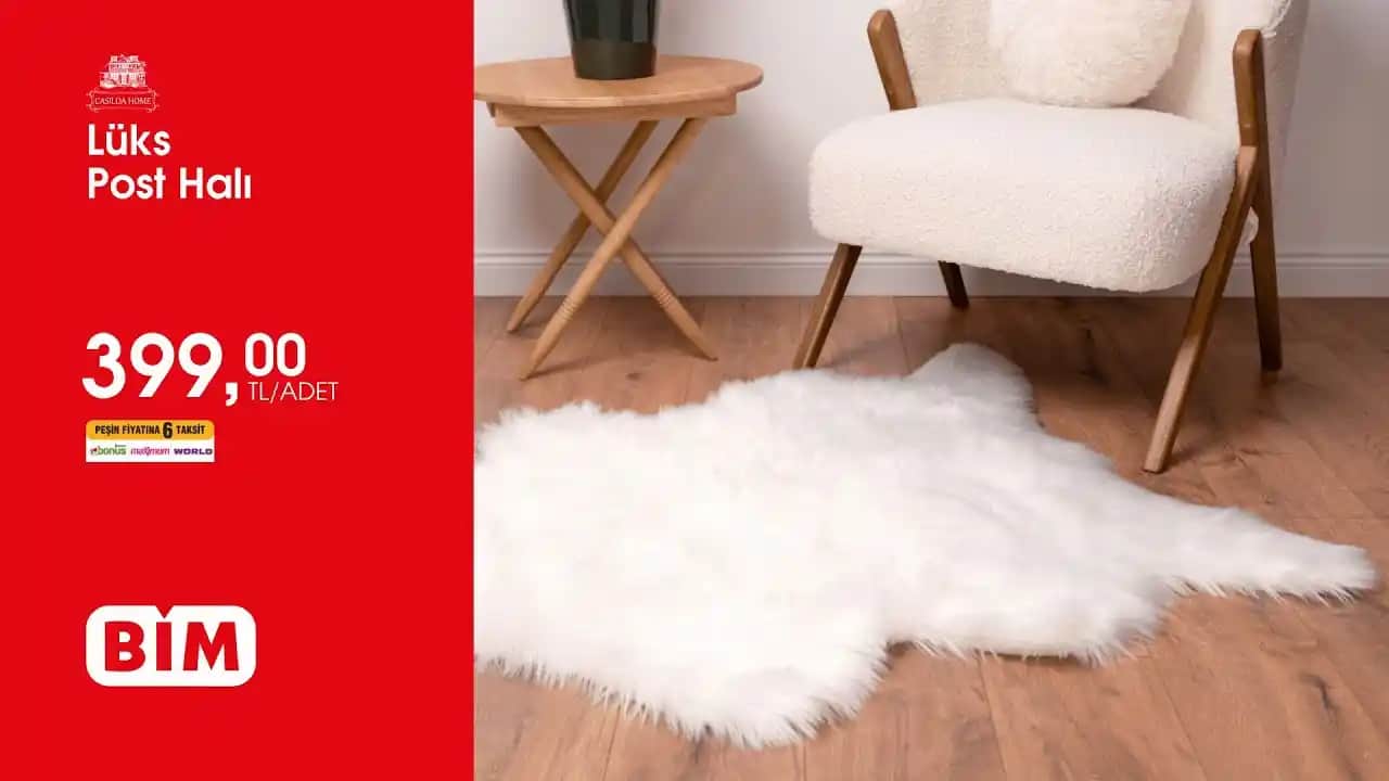 BİM Post Halılar ile Dekorasyonunuzu Uygun Fiyatlı ve Şık Hale Getirin