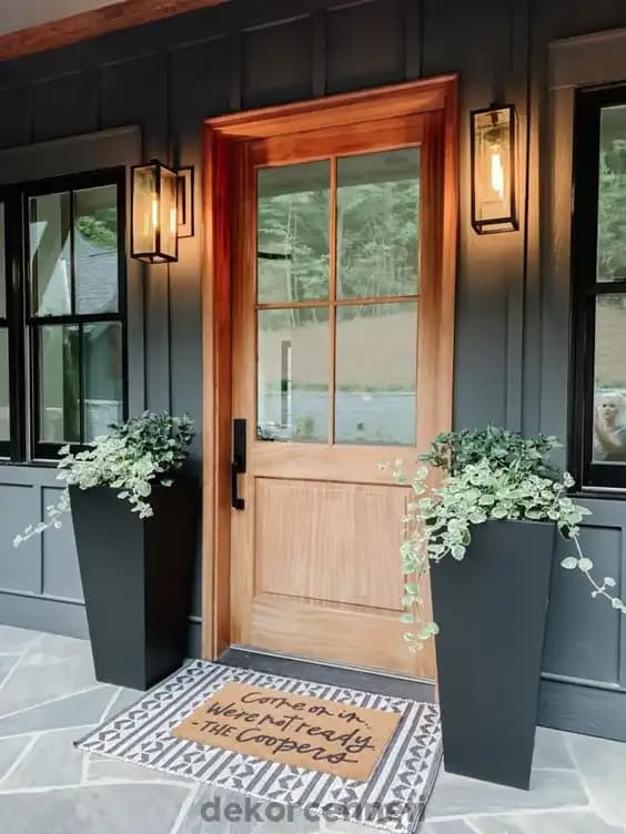 Dış Kapı Giriş Dekorasyonu Trendleri ve Modern Tasarım Fikirleri