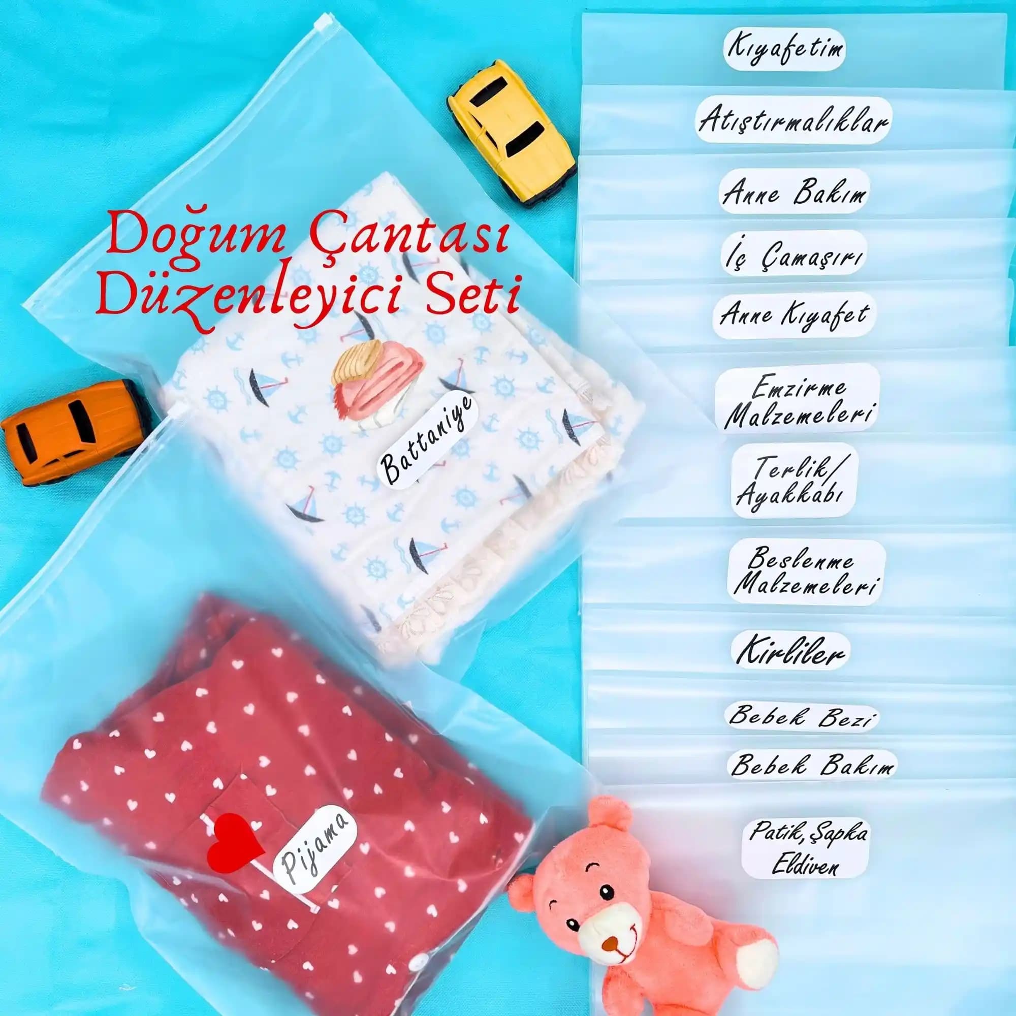 Doğum Çantası Düzenleyicileri ile Hem Pratik Hem Şık Bebek Bakımı Çözümleri