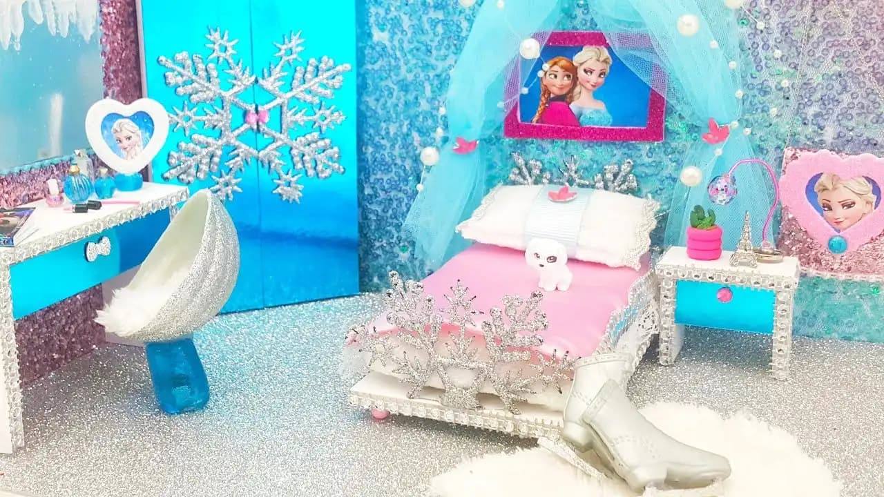 Elsa Temalı Yatak Odası Dekorasyonu İçin İlham Verici Tasarım Önerileri ve Trendler