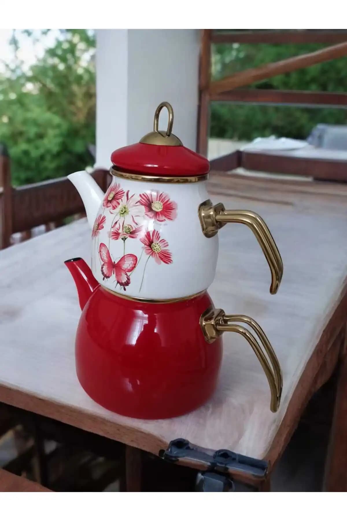 Emiva Home emaye çaydanlıklar: dayanıklı ve şık mutfak dekorasyonu için ideal seçenekler