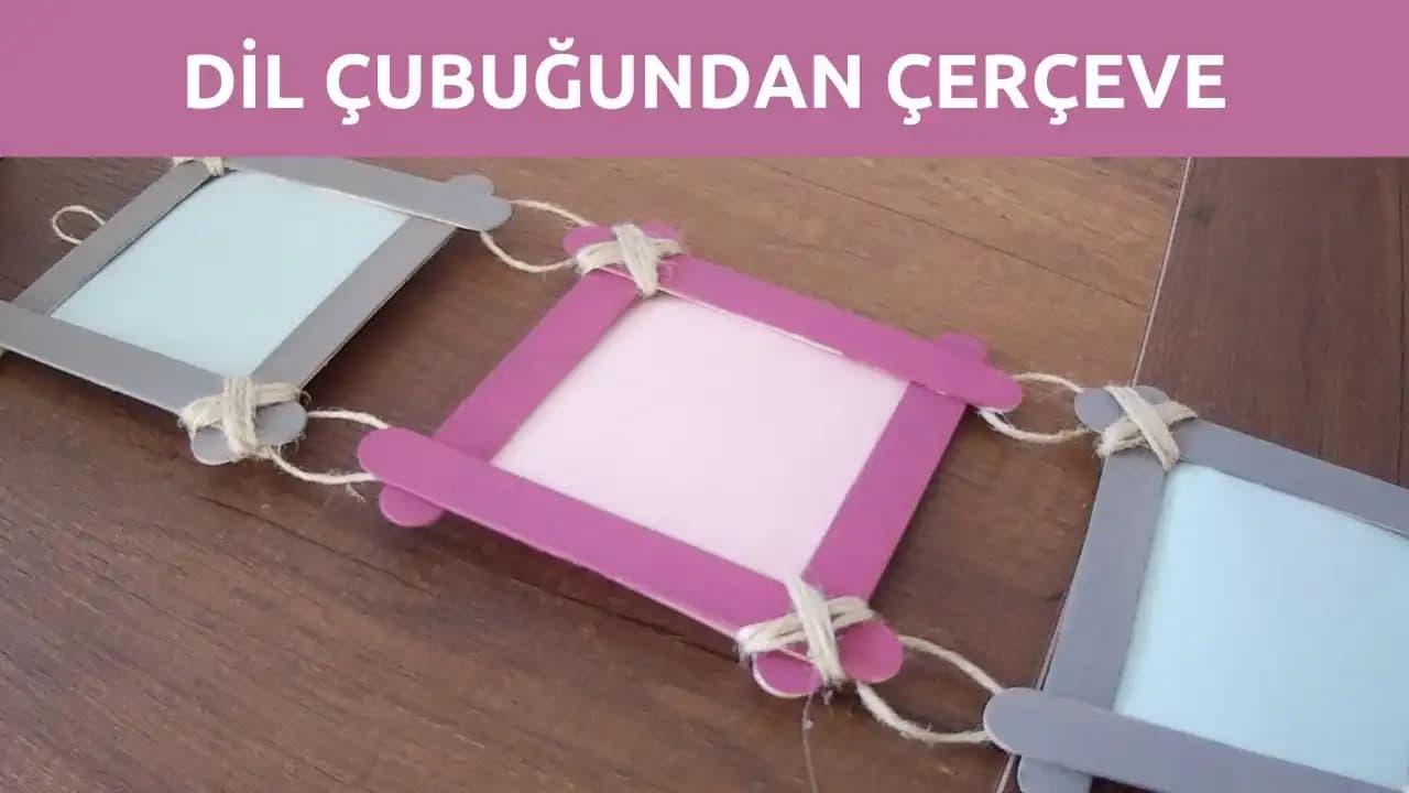 Evde Ahşap Çerçeve Yapımıyla Doğal ve Şık Dekorasyon Fikirleri