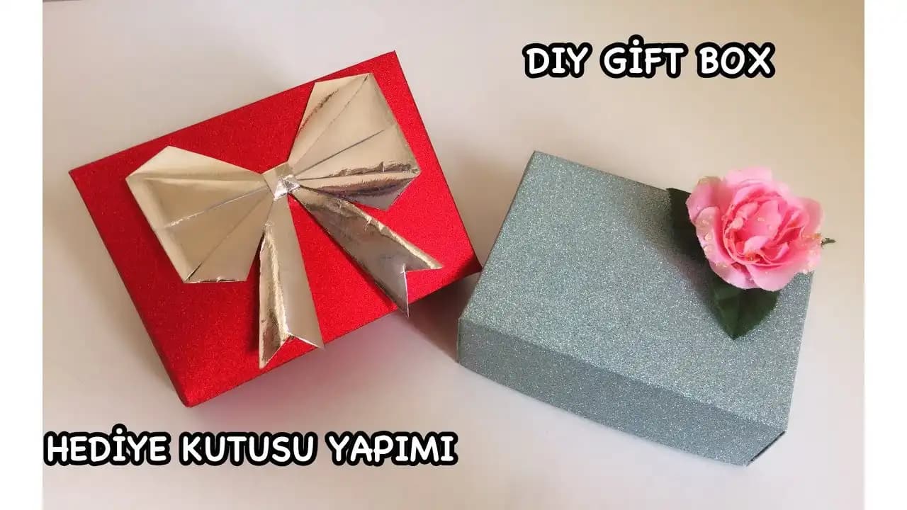 Evde Hediye Kutusu Yapımı ve Dekorasyon İpuçlarıyla Kişisel Dokunuşlar