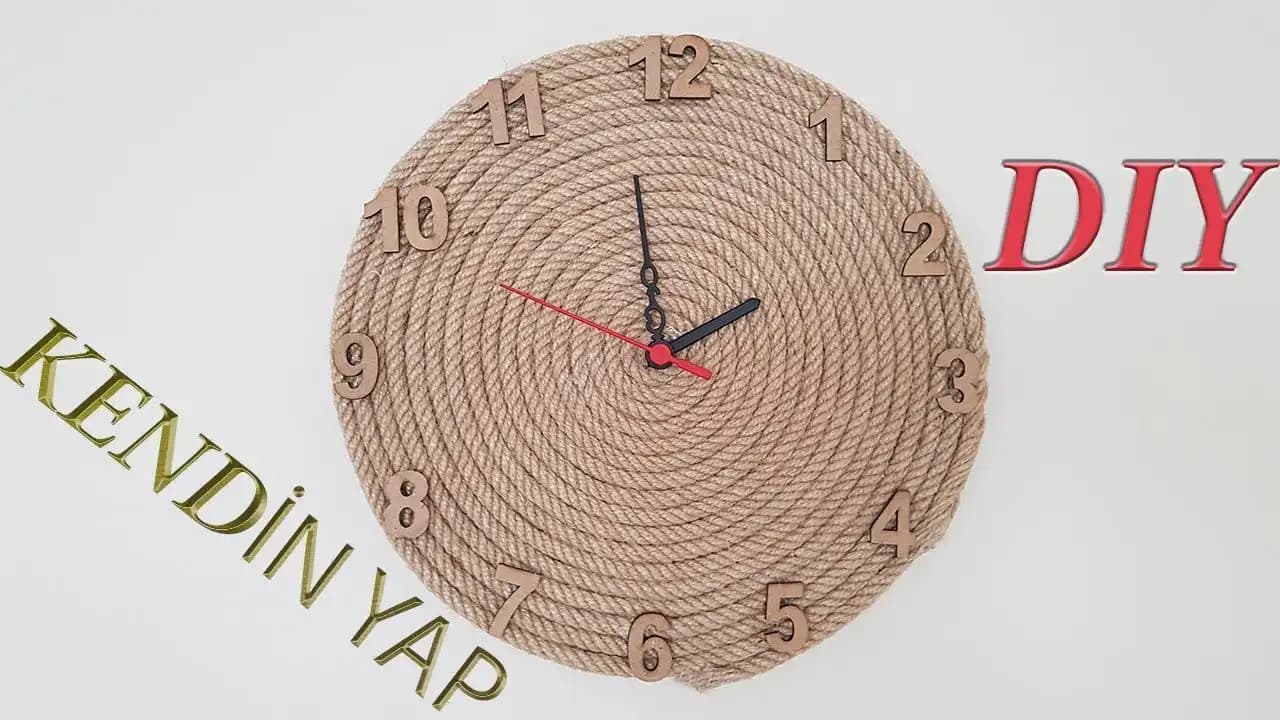 Evde Kendi Duvar Saati Yapımı Rehberi: Yaratıcı ve Ekonomik Dekorasyon Fikirleri