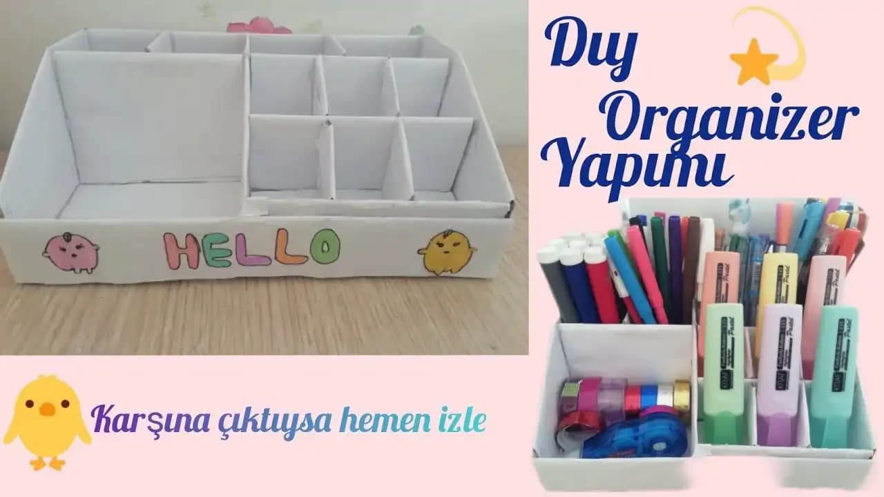 Evde Organizer Yapımı: Dekorasyonda Estetik ve Fonksiyonellik İçin Pratik Yöntemler