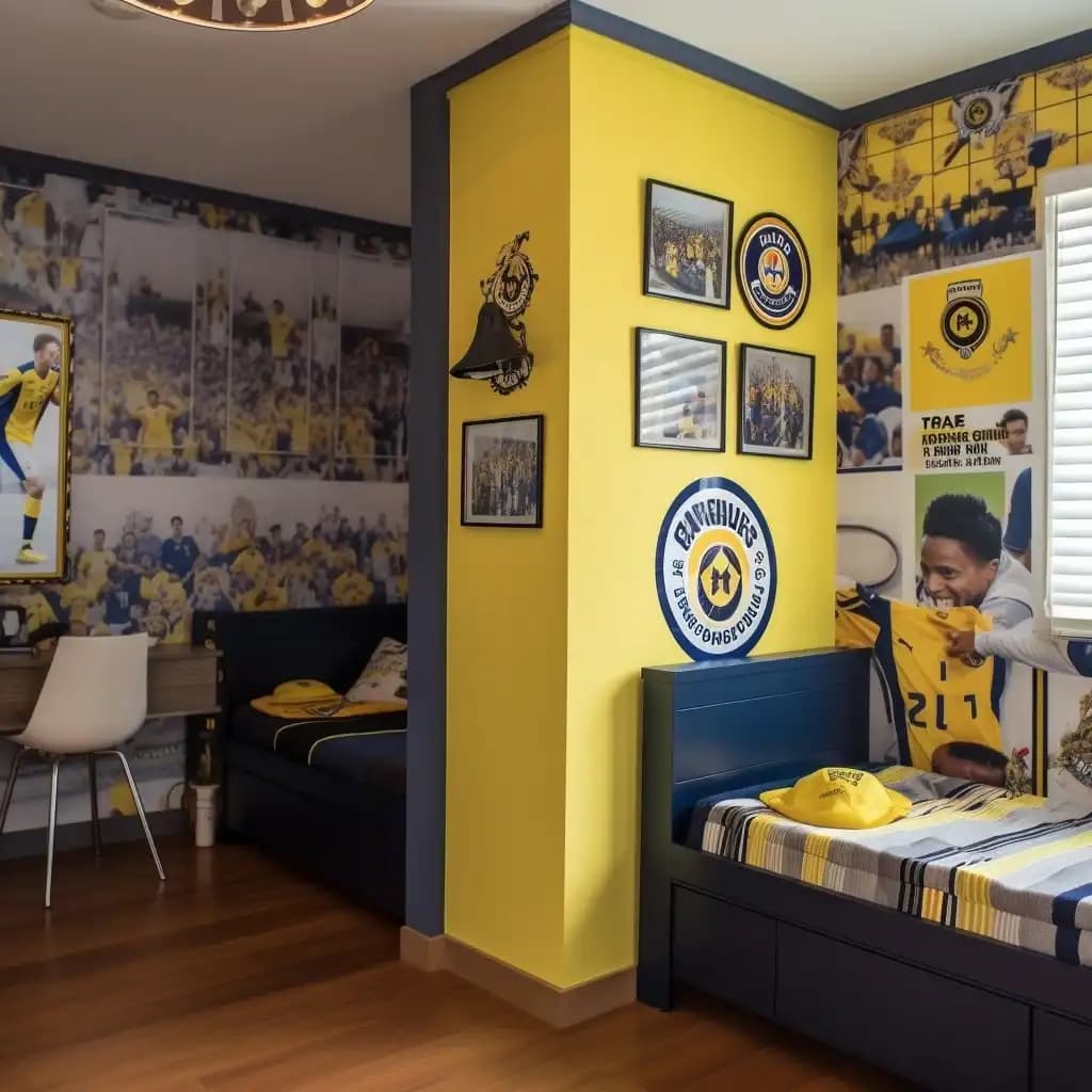 Fenerbahçe Temalı Oda Dekorasyonu Rehberi: Takım Sevgisini Evde Yansıtmanın Yolları