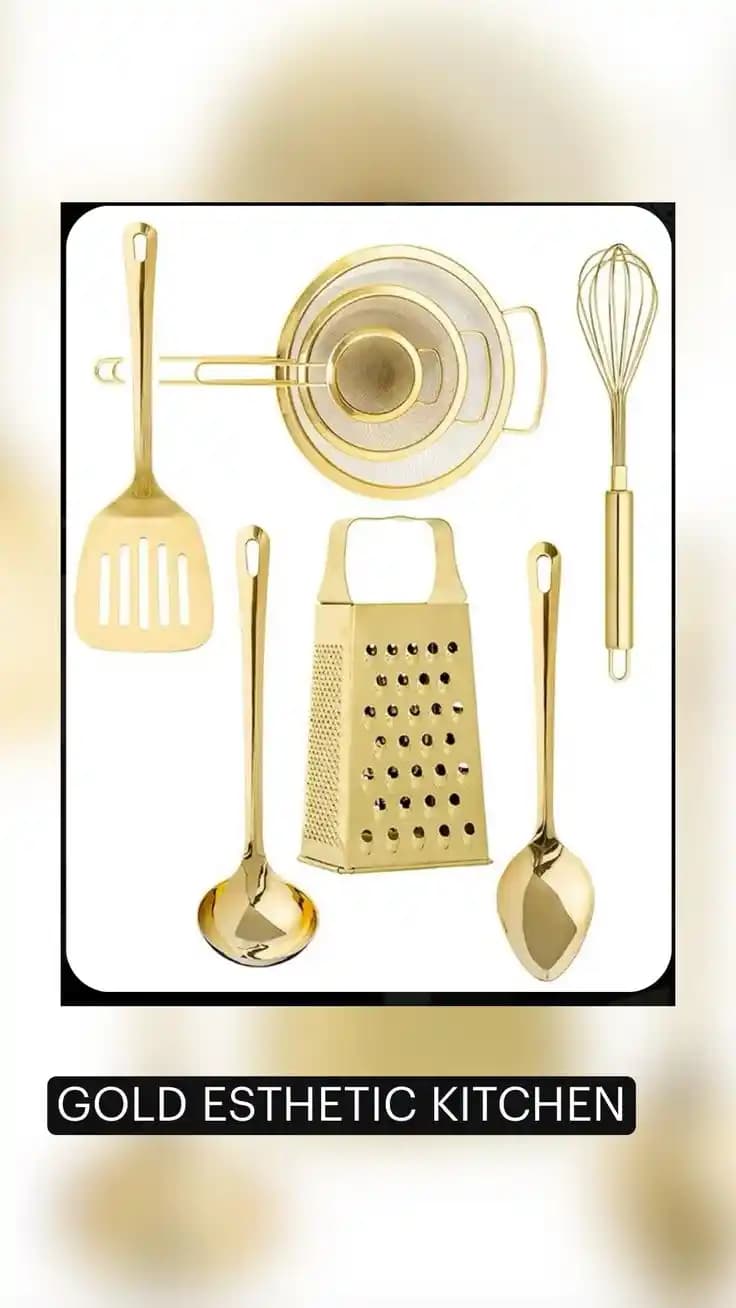 2025'te Altın Mutfak Aksesuarlarıyla Şıklık ve Fonksiyonellik Sırları