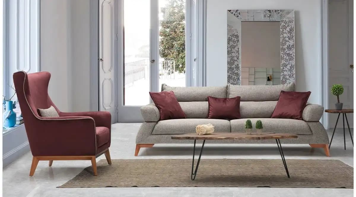 Gri ve Bordo Renklerinin Uyumu ile Modern ve Şık Dekorasyon Rehberi