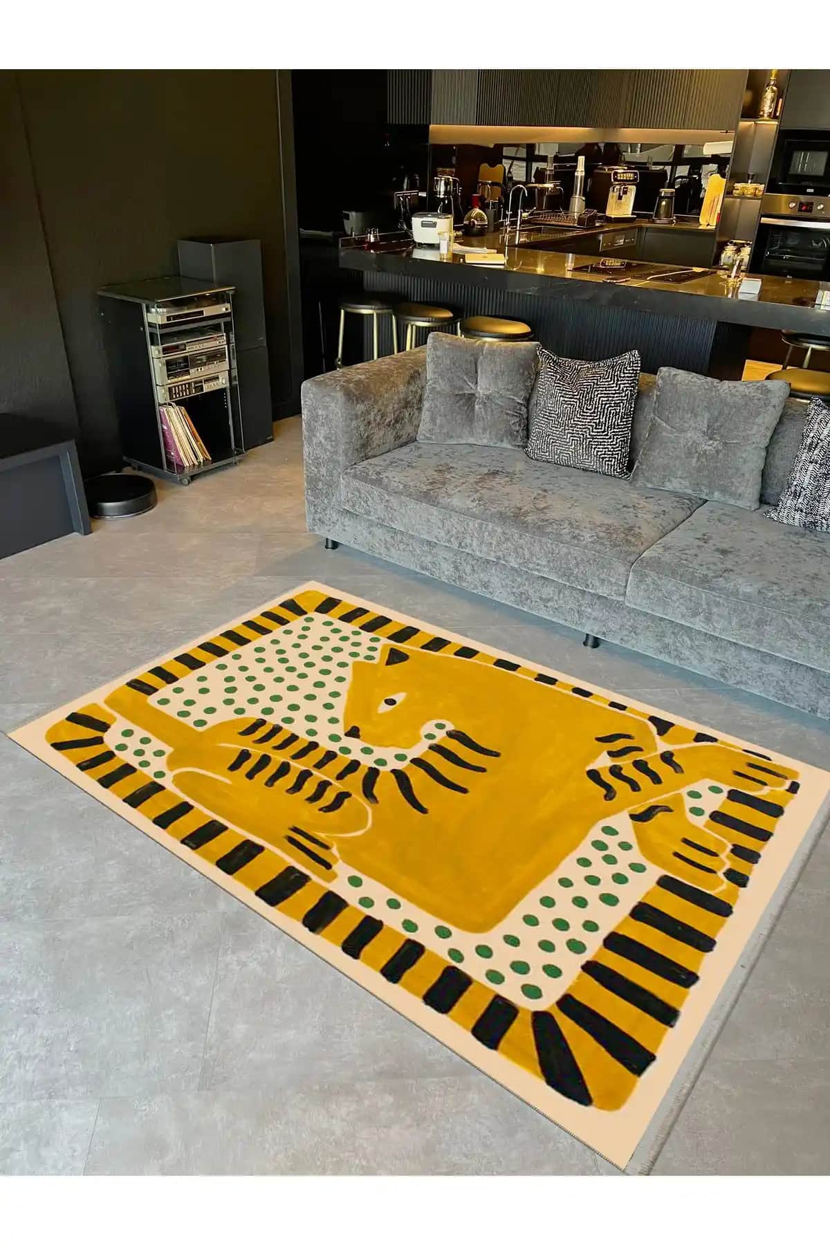 Hardal Rengi Halı Modelleri ile Mekanlarınızı Canlandırmanın En İyi Yolları