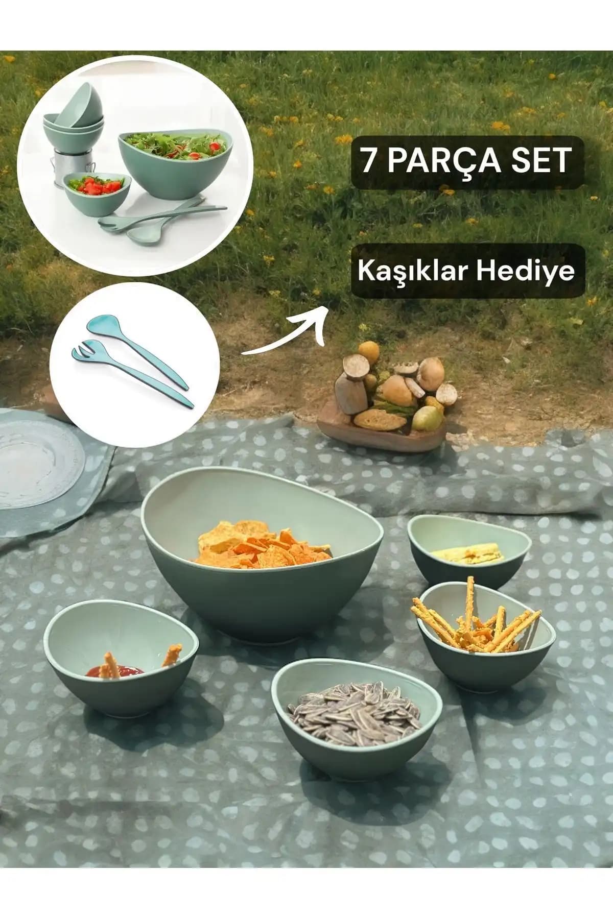 IKEA Piknik Tabaklarıyla Dekorasyonunuzu Canlandırın ve Çok Yönlü Kullanım İmkanı Sağlayın