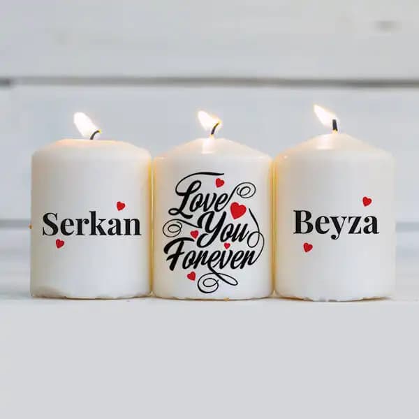 İsimli Mumlar ile Dekorasyonda Kişisel ve Şık Dokunuşlar