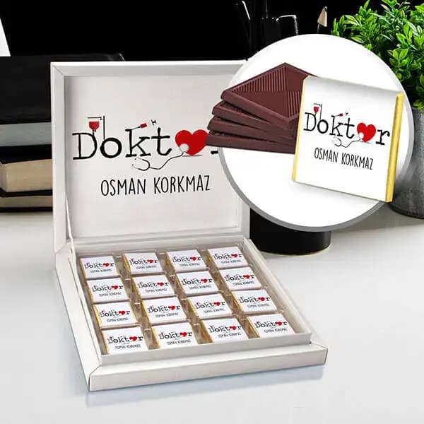 İsme Özel Çikolata ile Dekorasyonda Şık ve Anlamlı Dokunuşlar