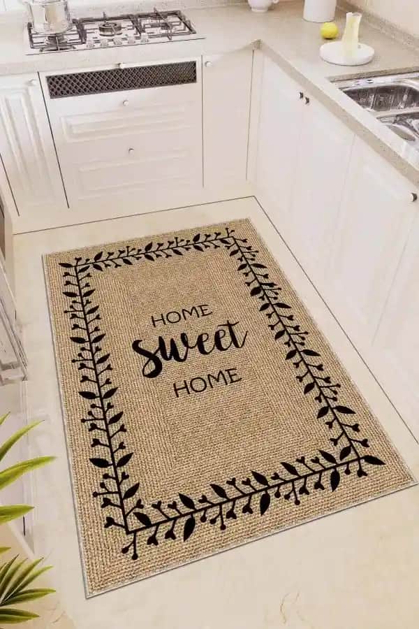 Jüt Mutfak Halısı: Doğal ve Dayanıklı Dekorasyon Seçeneği