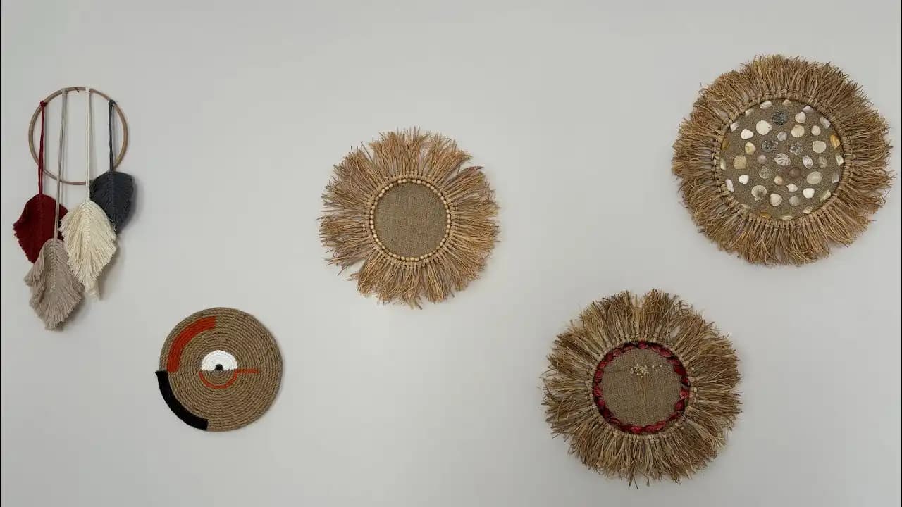 Kağıt İp ile Duvar Süsleri Yapımı: Doğal ve Ekonomik Dekorasyon Fikirleri