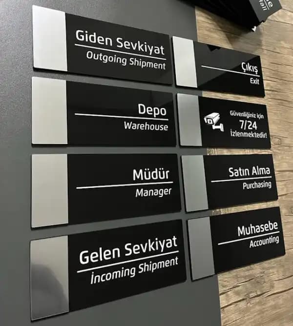 Kapı İsimliği Dekorasyonda Şıklık ve Fonksiyonelliğin Anahtarı