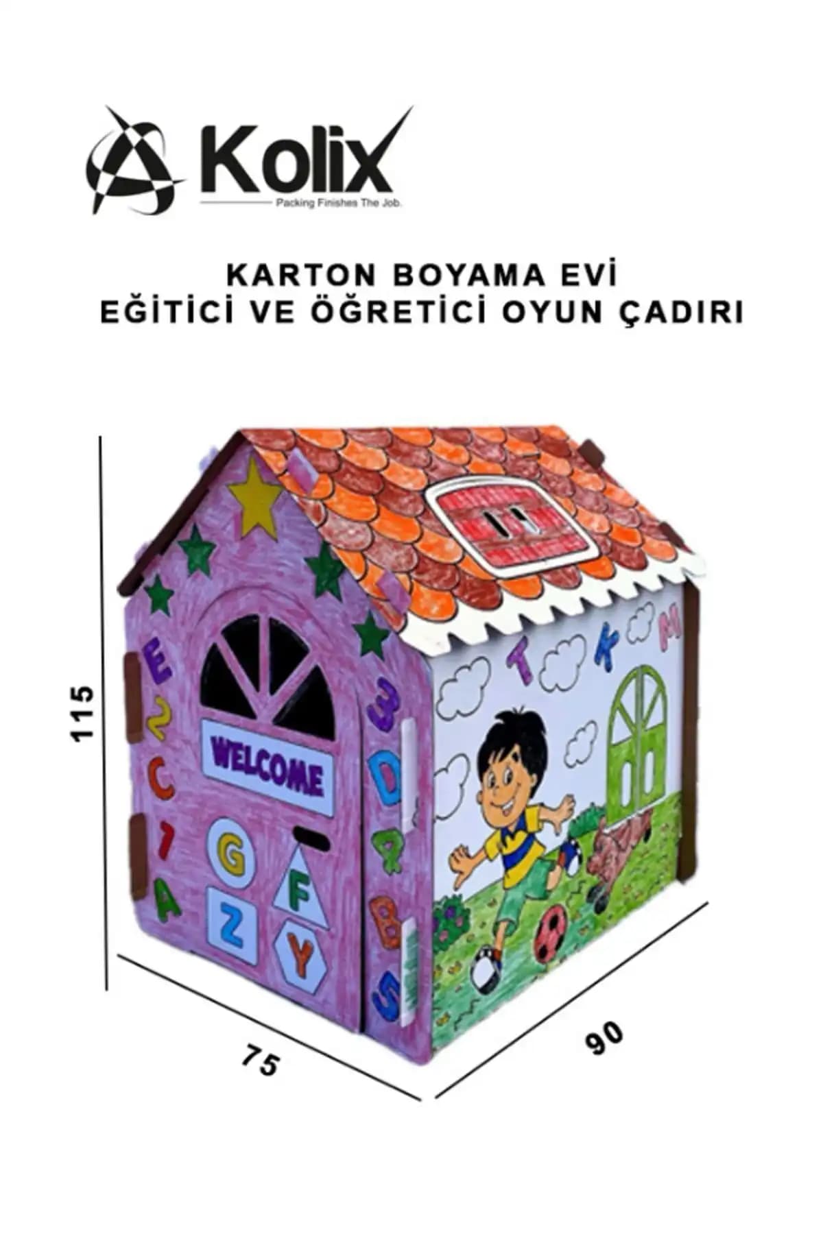 Karton Oyun Evi ile Çocuk Odası Dekorasyonunda Yaratıcı ve Ekonomik Çözümler
