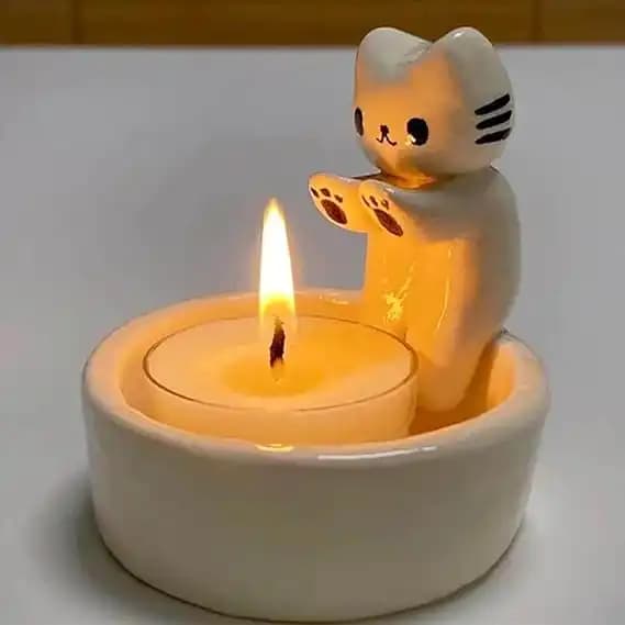 Kedi Mumluklarıyla Ev Dekorasyonunuza Sıcaklık ve Şıklık Katmanın Yolları
