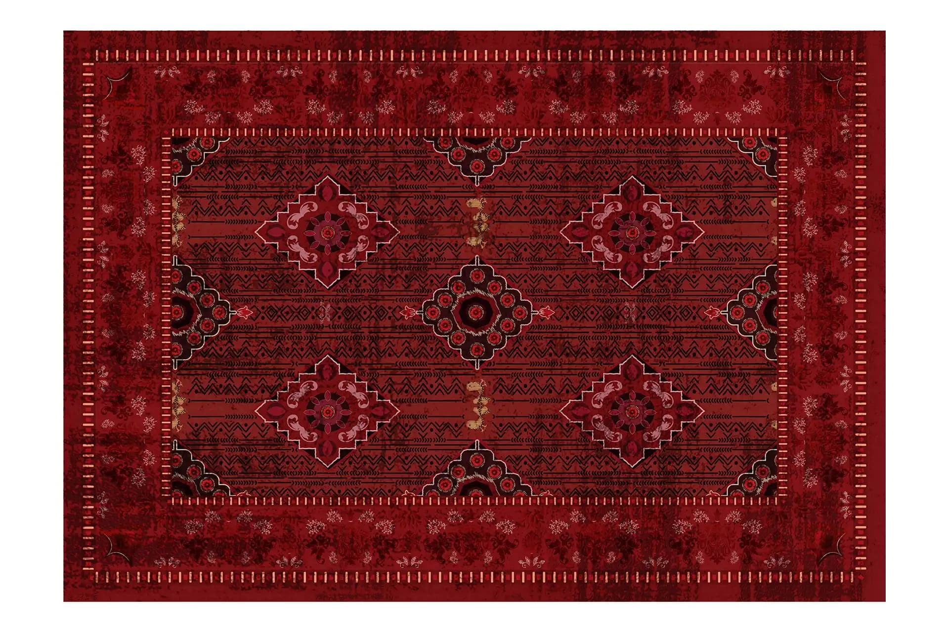 Kırmızı Kilim Dekorasyonunda Sıcaklık ve Şıklık Yaratmanın Yolları