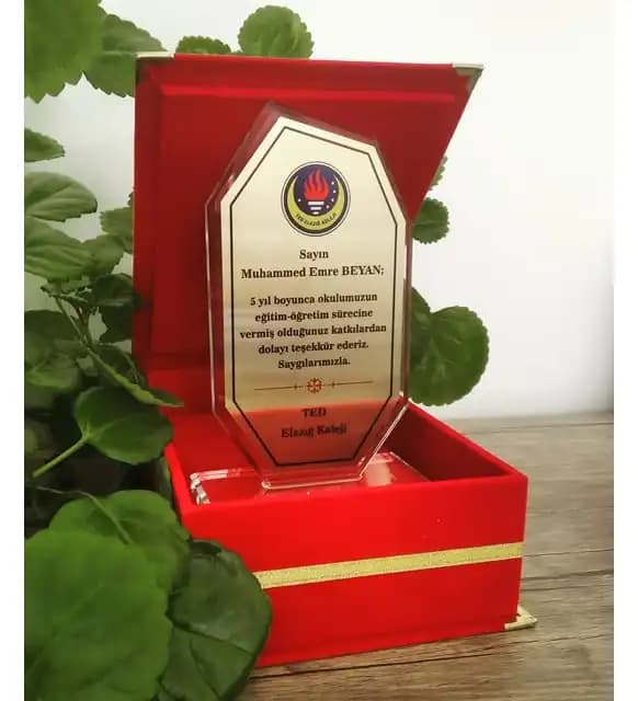 Kişiye Özel Plaketlerle Dekorasyonunuzu Kişiselleştirin ve Şıklık Katın